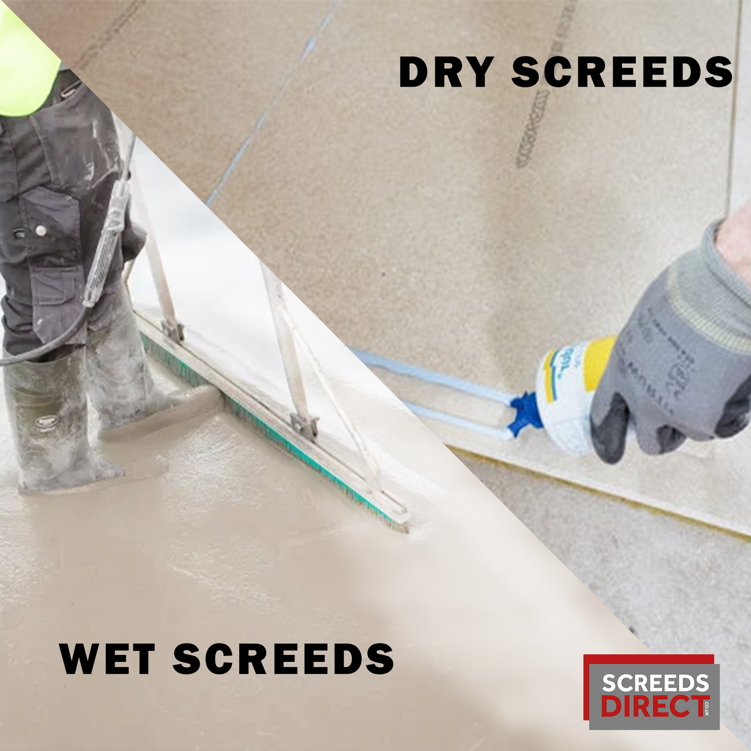 Wet Screeds vs Dry Screeds Screeds Direct