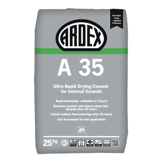 Ardex Ardex A35 Ardex A35 Rapid Drying Cement Replacement Screed 25kg
