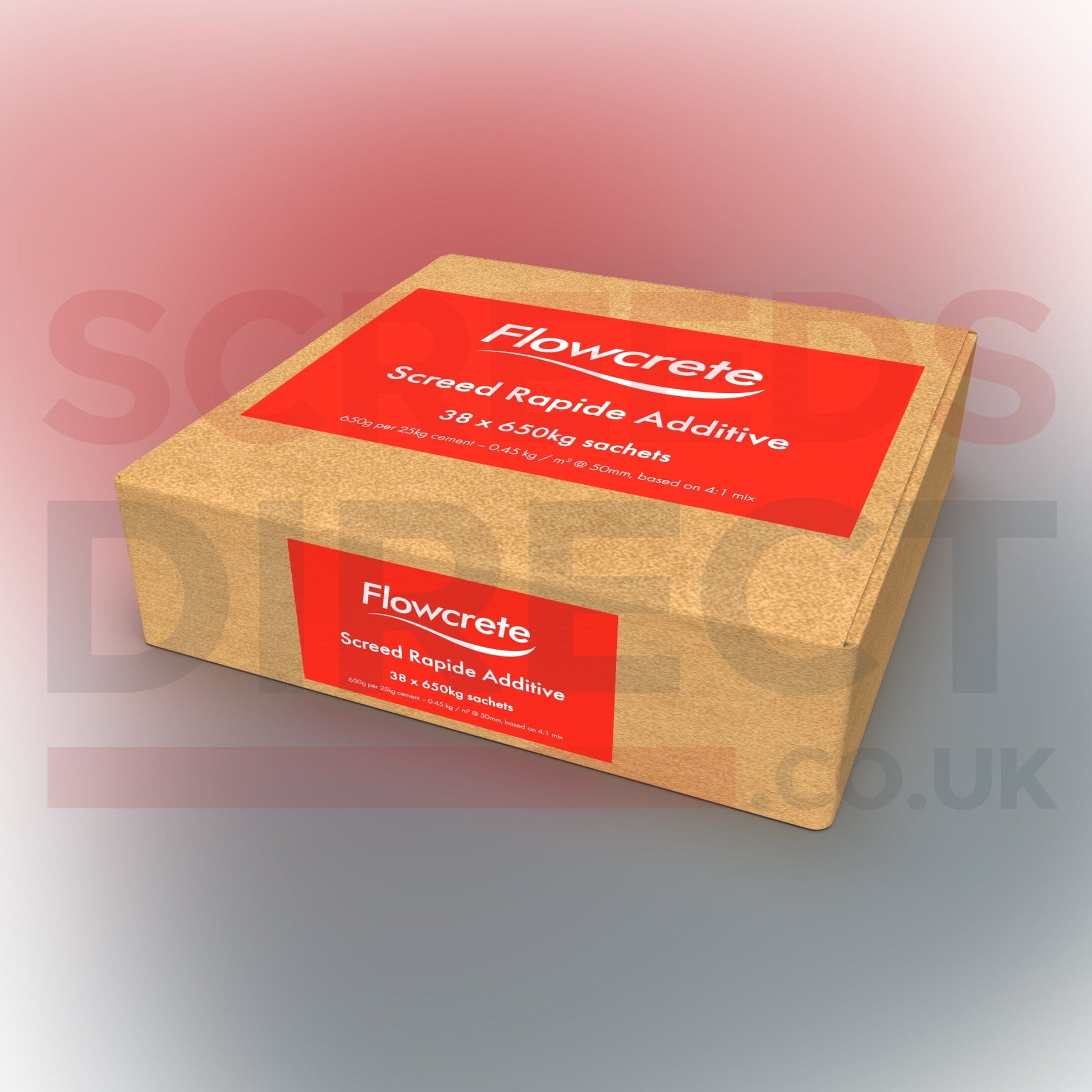Flowcrete Fast Drying Cement Replacement Screeds Flowcrete Screed Rapide Additive – 25 Kg Box