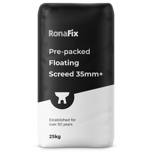 Ronacrete Polymer Screeds Ronafix Pre-packed Floating Screed 35mm (F) 25kg