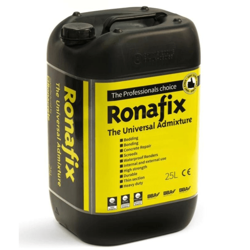 Ronacrete RonaFix Underfloor Heating Screed Admixture 25Ltr Ronafix Universal 25L