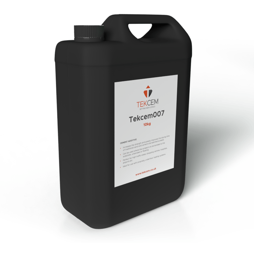 Tekcem Fast Drying Cement Replacement Screeds Tekcem 007 Liquid Additive