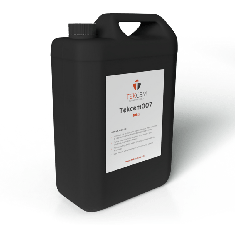 Tekcem Fast Drying Cement Replacement Screeds Tekcem 007 Liquid Additive