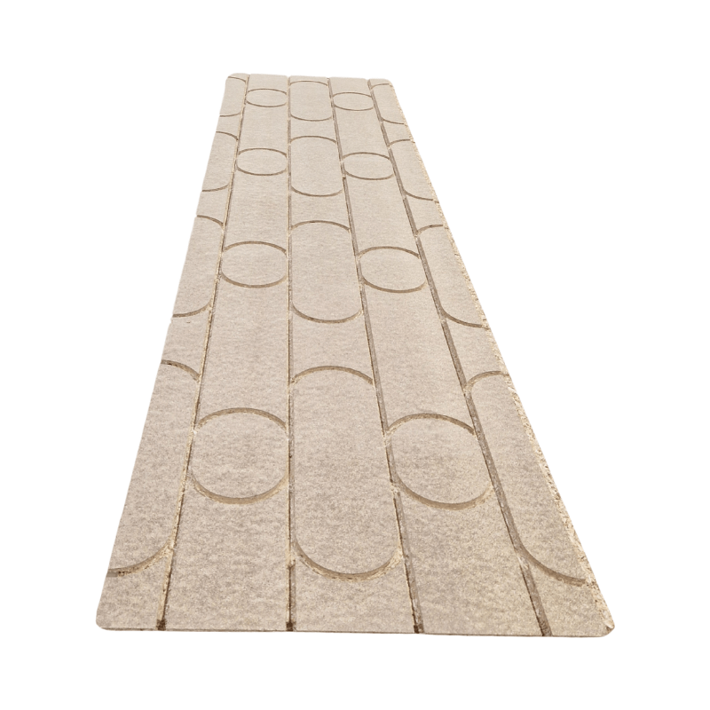 Tekwarm Insulation 150mm  center Tekwarm Chip-UFH Board 2400 x 600 x 22mm