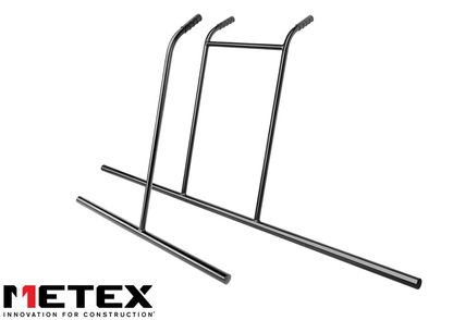 Metex Aluminium Dapple Bar Set - 2 Bar 900 & 2000mm