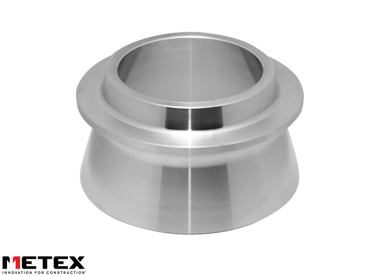 Metex Stainless Steel Liquid Screed Flow Cone