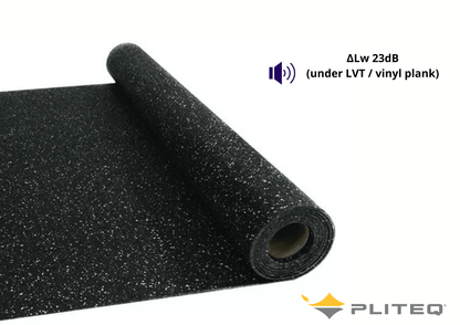 Pliteq® Sound Dampening Panels & Foam Pliteq Genie RST05 Impact Noise Reduction Acoustic Mat 1.22m x 9.14m (11.15sqm / roll)