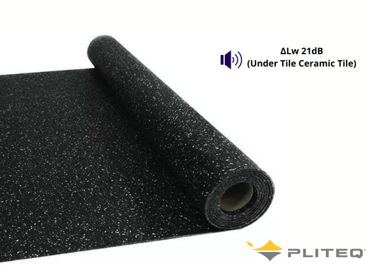 Pliteq® Sound Dampening Panels & Foam Pliteq Genie RST10 Impact Noise Reduction Acoustic Mat 1.22m x 4.6m (5.52sqm / roll)
