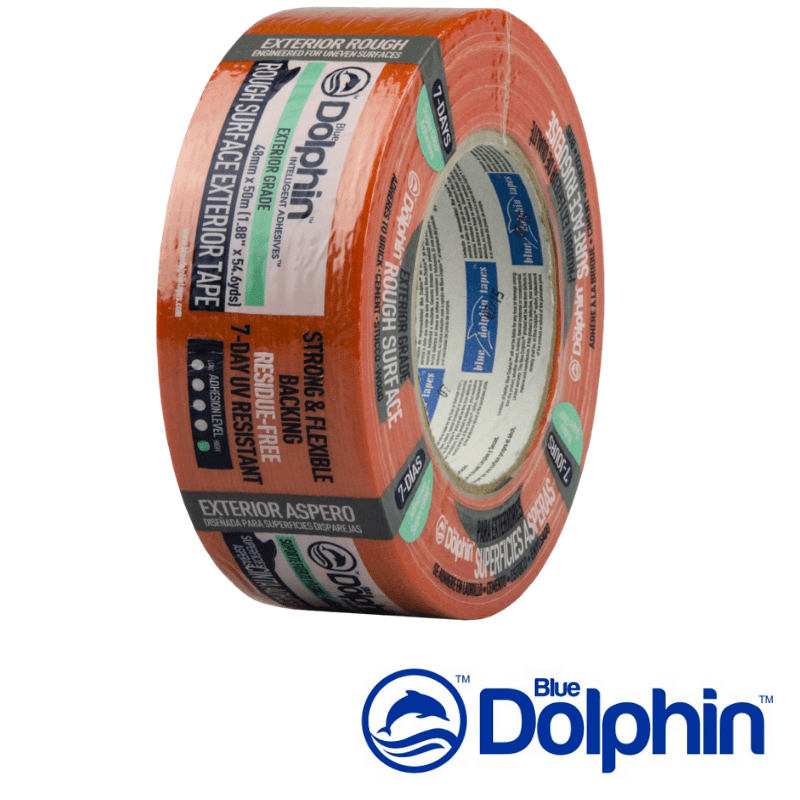 Screeds Direct Hardware Tape Blue Dolphin Rough Surface Exterior Tape 48mm x 50m