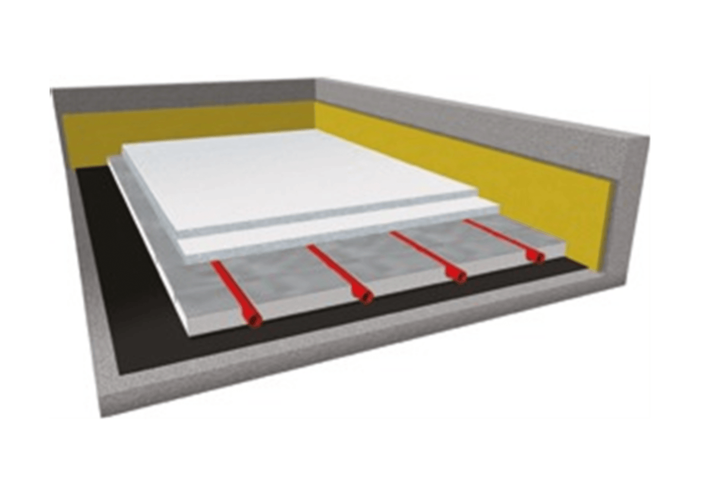 Tekwarm Insulation Tekwarm Lite LP UFH Board (Underfloor Heating Panel)