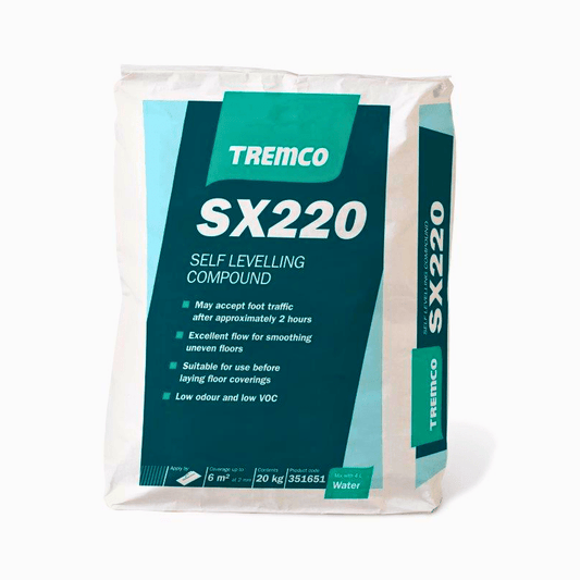 Tremco screed Tremco SX220 Fast Setting Self Levelling Compound 20kg